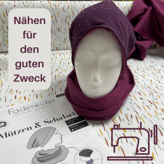Mütze und Schal nähen