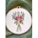 Florale Stickerei