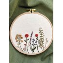 Florale Stickerei