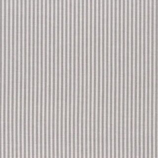 Das Bild zeigt einen grau hellgrau gestreiften Baumwollstoff. Die Streifenbreite ist 1/8 Inch.
