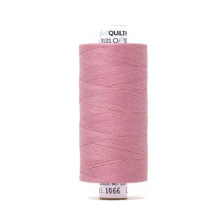 Das Bild zeigt das candyfarbene Perfect Quilting Thread mit der Farbnummer 1066. Der Konen Kern besteht aus Pappe und die Garnrolle steht senkrecht.