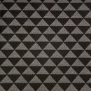 Das Bild zeigt das vegane Leder mit schwarz grau...