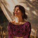 Viscose TV24-123 berry