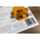 Postcard Project #6 1" Hexagon