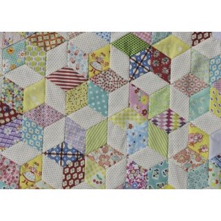 Postcard Projekt #12 6 Pointed Star