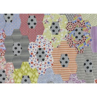 Postcard Projekt #16 Lozenge Hex