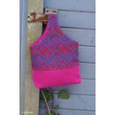 Canvas Abby lila pink, rot schwarz