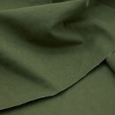 Das Bild zeigt den Heavy Washed Canvasstoff in Khaki...