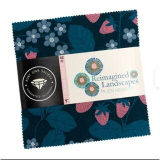 Das Bild zeigt Das Charm Pack Reimagined Landscapes von Jen Hewett Ruby Star Society.