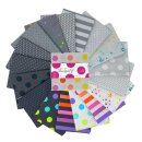 Das Bild zeigt das Charm Pack Graywork von Tula Pink fuer...