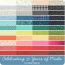 Fat Eights 50 years of moda teal