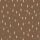 Das Bild zeigt den braunen Patchworkstoff Tannenbaeume brown aus der Serie Snow is Falling. Er zeigt kleine beigefarbene Tannenbaeume und rote Sternchen auf braunem Untergrund