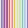 Das Bild zeigt den Baumwollstoff Disco Stripe whisper von Tula Pink mit hellgrauen und regenbogenfarbenen Streifen.