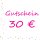 Gutschein über 30,- EUR