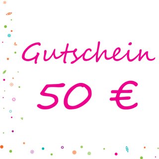 Gutschein über 50,- EUR