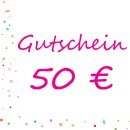 Gutschein über 50,- EUR