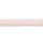 Das Bild zeigt den Ausschnitt der Baumwollkordel in pink mit 7mm Durchmesser.