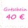 Gutschein über 40,- EUR