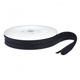 Jersey Schrägband schwarz