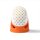 Fingerhut ergonomisch Gr.S orange