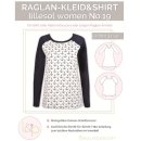 Damen No.19 Raglan-Kleid und Shirt