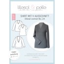 woman No.24 Shirt mit V-Ausschnitt