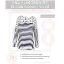 Papierschnittmuster für das Frühlingsshirt